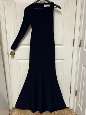 sachin and babi light blue dress Navy Sequin Split Maxi Dress Sequin Club L Navy Maxi Dress Club L London  Silver Sequin